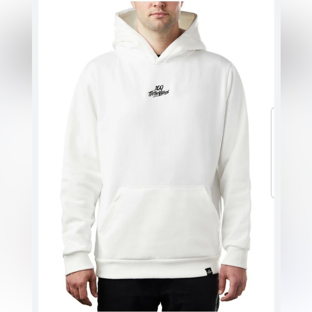 100 Thieves Hoodie Men’s M White Honor Among Thieves